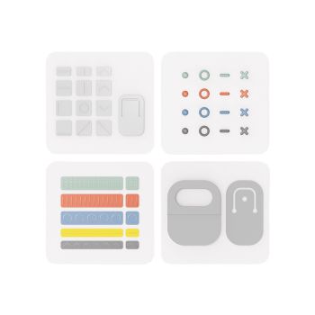 Microsoft Surface - Adaptive Kit self-adhesive label - Multicolour - 33 pc – I8X-00004