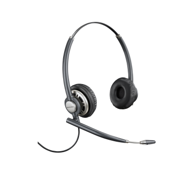 HP Poly EncorePro HW720 Binaural Headset +Carry Case-EURO