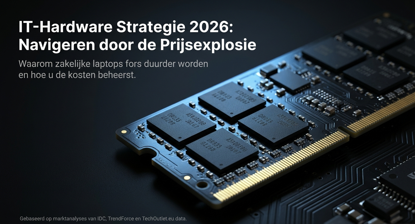 Zakelijke laptops worden in 2026 fors duurder — en hier is wat u er aan kunt doen