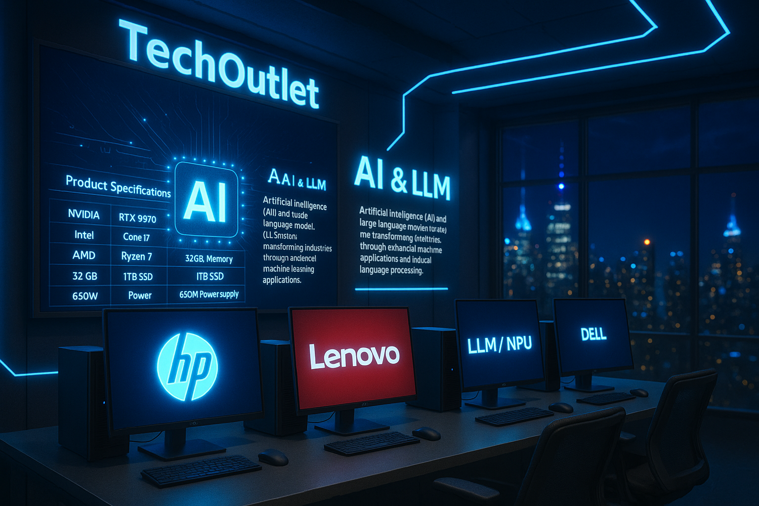 Lokale AI-verwerking: Voor welke zakelijke gebruikers is een AI workstation met een on-device LLM/NPU echt noodzakelijk?