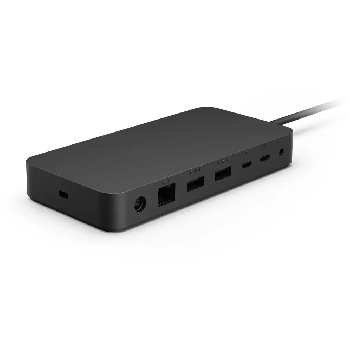 Microsoft Surface Dock - Dockingstation - Thunderbolt 4 - 3 x Thunderbolt - 1GbE, 2.5GbE - 165 Watt - T8I-00002