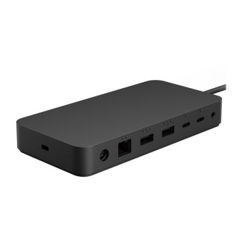 Microsoft Surface Dock - Dockingstation - Thunderbolt 4 - 3 x Thunderbolt - 1GbE, 2.5GbE - 165 Watt - T8I-00002