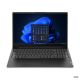 Lenovo V V15 Ryzen5 7520U zakelijke laptop 15.6 FHD 8GB 256GB W11P in het zwart.