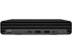HP Pro 400 G9 - Mini zakelijke PC met i3-12100T processor, 8GB geheugen, 512GB opslagruimte en Windows 10 Professional besturingssysteem.