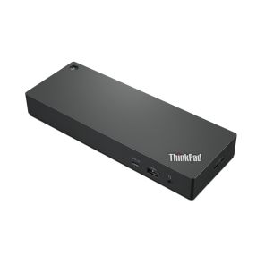 Lenovo 40B00300EU laptop dock & poortreplicator Bedraad Thunderbolt 4 Zwart Rood